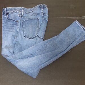 Abercrombie & Fitch Size 27/4R Sky Blue Simone High Rise Super Skinny Jeans